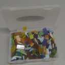 Mosaic Tile Stained Glass 4 Mixed Shapes Mosaics Tiles Pieces for DIY Crafts Suppliers, Tiffany Lamps Candles Photo Frame (All)