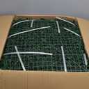 Artificial Grass Wall Backdrop Panels: 20X20 in 24P UV-Anti Greenery Boxwood Panels for Indoor Outdoor Green Wall Decor & Ivy Fence Covering Privacy