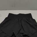 BMJL Women's Athletic Shorts High Waisted Running Short Pocket 2.5" Sporty Shorts Gym Elastic Workout Shorts (Black)