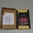 Ziyituod WiFi Card 5400Mbps PCIe WiFi 6E Card, Bluetooth 5.3, Intel WiFi 6E AX210 Chip, Tri-Bands(6GHz/5GHz/2.4GHz) Wireless WiFi 6 Card for PC, Support Windows 11/10(64Bit) (RED)