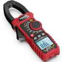 KAIWEETS Inrush Digital Clamp Meter 1000A with Backlit; Multimeter TRMS 6000 Counts, Amp Voltage Tester with VFD, LOZ Mode; Measures AC/DC Current Voltage Temperature Resistance NCV - Upgraded Screen (HT208F)