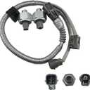 2 Ignition Knock Detonation Sensor Harness Wiring Compatible with ES300 GS300 IS300 SC300 RX300 Compatible with Avalon Celica Highlander Sienna Solara 89615-12090 89615-12050 89615-32010