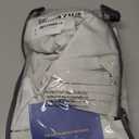 INOVADAY 100% Blackout Curtains for Bedroom, Black Out Curtains 84 Inch Long, Clip Rings Linen Blackout Drapes, Thermal Insulated Room Darkening for Living Room, 2 Panels - Beige,W50xL84