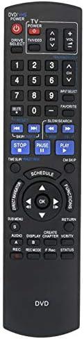 New N2QAYB000197 Replace Remote Fit for Panasonic DVD Recorder DMR-EZ48V DMR-EZ485V DMR-EZ48 DMR-EZ485 DMR-EZ48VK DMR-EZ485VK
