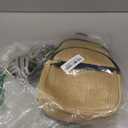 AOCINA Faux Straw Summer Purse Crossbody Bags for Women RFID Raffia Sling Bag Travel Hawaiian Beach Vacation Essentials (Black)