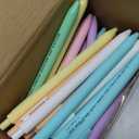 Cholemy 50 Pcs Bible Verse Pens Christian Gifts Bulk, Christian Pens for Women Inspirational Quotes Writing Tool Retractable Black Ink Religious Ballpoint for Women Men School Office(Pastel)