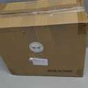 2 Packs Hummingbird Feeders for Outdoors Hanging Ant and Bee Proof, 34OZ & 32OZ Hand Blown Glass Hummingbird Feeders for Outside, 2 Red