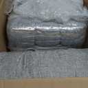 puredown Chair Cushions for Dining Chairs, Tufted Memory Foam Chair Pads with Non-Slip Backing, Kitchen Seat Cushions with Ties, Washable Seat Pad Set of 4, 15.5" x 15.5" x 4", Light Grey