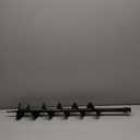 findmall Earth Auger Drill Bits 4" 6" 8" 10" 12" for Gaseous Fluid Powered Post Fence Hole Digger