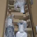 oneisall Dog Vacuum & Dryer for Shedding Grooming, 8 in 1 Dog Grooming Kit with Metal Blade Pet Clippers, Adjustable Speed and Temperature Control Blower