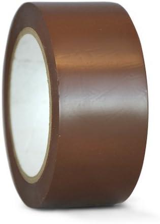 GGR Supplies T.R.U. CVT-536 Brown Vinyl Pinstriping Dance Floor Tape: 3 in. Wide x 36 yds. Brown