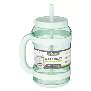 Reduce WaterDay Mug with Straw - Sea Glass