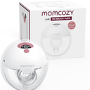 Momcozy Breast Pump Hands Free M5, Wearable Breast Pump of Baby Mouth Double-Sealed Flange with 3 Modes & 9 Levels, Electric Breast Pump Portable - 24mm, 1 Pack