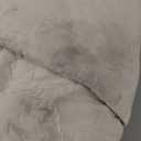 HiEnd Accents Linen Cotton Diamond Quilt, Queen Size, Light Tan Solid Color, Classic Traditional Rustic Style Luxury Bedding, Soft Lightweight Bed Cover