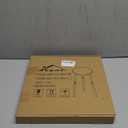 AOJEZOR Side Table: End Table for Any Room - Small Side Tables for Small Spaces All Matte Black with 3 Legged (13''Dia x 19.8''H)