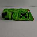 Paladone Minecraft Creeper 2-in-1 Cushion Blanket - Officially Licensed Microsoft Travel Blanket, Foldable Soft Fluffy Throw, Gamer Design for Living Room or Bedroom Dcor 120cm x 150cm