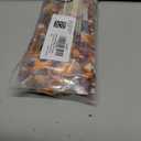 Dokotoo Womens Floral Print Ruffle Half Sleeve Blouses V Neck Decorative Buttons Elastic Waist Casual Summer Tops S