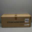 Upgraded Sauna Box for Relaxation, Detoxification, Portable Steam Sauna for Home with Steamer, 9 Levels, 2.6 x 2.6 x 5.9