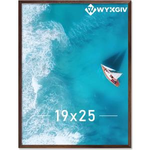 Brown 19x25 Picture Frame Lightweight yet Durable Frame Wall Hanging