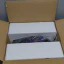 Mattress Vacuum Cleaner, 16KPa Suction Bed/Couch Vacuum, 253.7nm UV-C+140F Heating+HEPA Filter, 600W Pet Hair Remover for Mattress/Sofa/Crib, Lightweight Corded Deep Cleaner