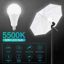 EMART Photography Lighting Kit with 8.5x10Ft Backdrop Stand,6x9FT Backdrops