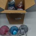 US Acrylic Optix Plastic Reusable Drinking Glasses (Set of 16) 14oz Rocks & 20oz Water Cups in Jewel Tone Colors | BPA-Free Tumblers, Made in USA | Top-Rack Dishwasher Safe