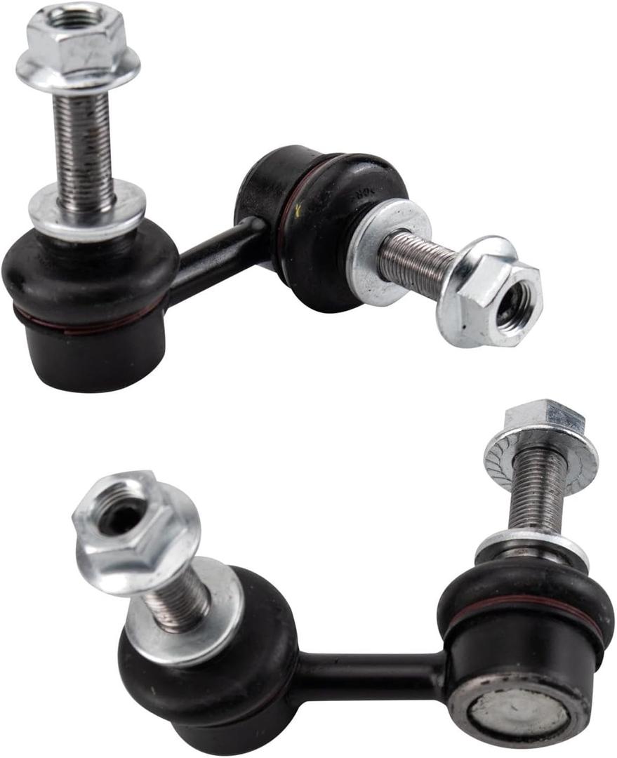 TRQ Rear Driver and Passenger Side Sway Bar Link Set 2 Piece Compatible with 2006-2007 Subaru B9 Tribeca 2008-2014 Tribeca 2008-2019 Toyota Sequoia