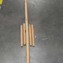 SwallowLiving 57in Blanket Ladder, Solid Wood Towel Ladder, Rustic Decorative Ladder for Blankets, Farmhouse Wooden Quilt Rack for Living Room & Bathroom