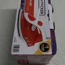 BLACK+DECKER Variable Control Compact Iron, TrueGlide Premium Nonstick Soleplate, Ergonomic Mist/Steam Burst, Red