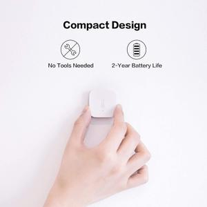 Aqara Zigbee Temperature and Humidity Sensor 3 Pack, Wireless Thermometer Hygrometer for Home Automation, Remote Monitoring, Aqara Hub Required, Compatible with Apple HomeKit, Alexa, Works with IFTTT