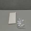 BBTO 10 Pcs Mallet Finger Splint, 5 Sizes Finger Support Brace Stabilizer Straightener Plastic Fingertip Protectors Arthritis Knuckle Immobilization for Thumb Pinky Middle Index Ring(Transparent)