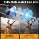 Compact Rifle Scope 4x32, for Crossbow Scope, with BDC Reticle, Ideal for Medium to Long-Range Hunting up to 500 Yards