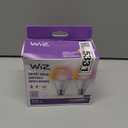 WiZ Connected Smart Light Bulbs, 2-Pack, Color A19 60W 800LM E26 Indoor LED Lights, Smart Bulbs with Motion Detection, Control with Voice or App