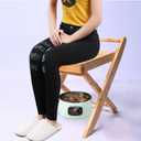 Portable Solid Wood Commode Chair - Bedside Toilet Stool for Adults, Seniors & Disabled.