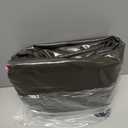 QPAU 44 Snow Tube with Backrest  Heavy Duty Inflatable Sled 500 lbs Capacity with Cover, Handles & Tow Rope, Snow Tubing Sleds for Kids & Teens, Portable Air Sled with Fast Valve