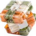 Large 3D Labyrinth Cube Puzzle - Engaging Brain Teaser Toy, 3D Maze Cube, Improve Spatial Recognition and Cultivate Logical Thinking, Educational Focus Game Gift for Adults Teens