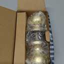 Karlstone 1 Pack Passage Door Knob, Gold Door Knob Closet,Door Handle No Key for Hallway and Brass Door Knobs, Round Gold Door Handles