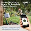 Orbit B-hyve Smart Hose Watering Timer with Wi-Fi Hub - One Outlet Timer for Lawn & Garden - App Controlled Wi-Fi System - Adjustable Watering Schedule - 21004