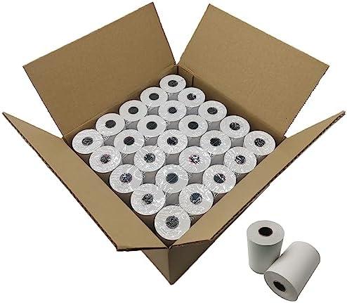 (50 Rolls) 2 1/4 x 50 Thermal Paper Rolls, BPA Free Thermal Receipt Paper Rolls, 2.25 inch Width and 50 ft Longth Per Thermal Paper Receipt Roll