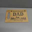 Grill Grilling Gifts for Dad, BBQ Cutting Board, King Of The Grill, Father's Day Gifts For Dad, Best Dad Ever Gift For Father