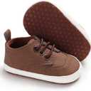 LAFEGEN Baby Boys Girls Classic PU Leather Loafers Soft Sole Oxford Dress Shoes First Walking Flat Moccasins Casual Sneaker 13 months