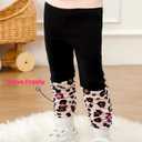 Toddler Baby Girls Sweatsuit Unique Elastic Pant Design Sweat Matching Sets Fall 2 Piece Sweatshirts Outfit 1-4T (Khaki)