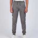 Real Essentials 3 Pack: Boys' Athletic Jogger Sweatpants - Kids Teens Youth Active Sports Pants with Pockets (Sizes 518)