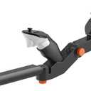 VR Gunstock for Meta Quest 2 Quest 3 Quest 3S Quest Pro Adjustable FPS Gaming Controller Accessories with Quick Magnetic Attachment Cheek Pad for Immersive VR Gameplay (Black)