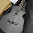 Enya NOVA GO SP1 Carbon Fiber Travel Guitar - 35" Acoustic Electric with Smart AcousticPlus Technology, Built-in Effects, USB Recording, Bluetooth Speaker, Beginner Bundle with Gig Bag & Accessories