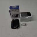 Oklar Blood Pressure Monitor Upper Arm Monitors for Home Use BP Machine Sphygmomanometer with 2x120 Reading Memory Adjustable Arm Cuff 8.7"-15.7" Large Display with LED Background Light Storage Bag (Black)