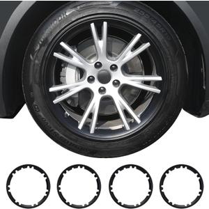 Wheel Rim Protector for Tesla Model Y Gemini 19 inch Apollo Wheels 2020-2024 Model Y Accessories All-in-one Car Tire Trim Rings Rim Case Hubcaps Wheel Cover