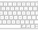 Bluetooth Keyboard and Mouse for Mac, Rechargeable, Mini Size, Ultra Slim, Quiet Typing, 4 Level DPI, Wireless Keyboard and Mouse Compatible with Mac, iPad, iPhone, MacBook Air/Pro, White