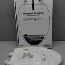 KOHLER 4636-RL-0 Cachet ReadyLatch Elongated Toilet Seat Slow Close, Soft Close Toilet Seat Quiet Lid, Contoured Grip-Tight Bumpers Installation Hardware, Apartment Essentials, White