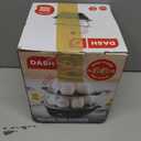 Dash Deluxe Egg Cooker - Boiler, Poacher & Steamer - Includes Measuring & Recipe Guide - Dishwasher Safe - BPA Free - Holds 12 Eggs, Black